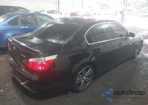 2007 BMW 530I из США, поврежденный, VIN WBANE73527CM51900